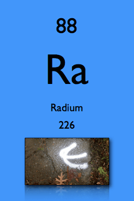 عنصر الراديوم المشع - Radium