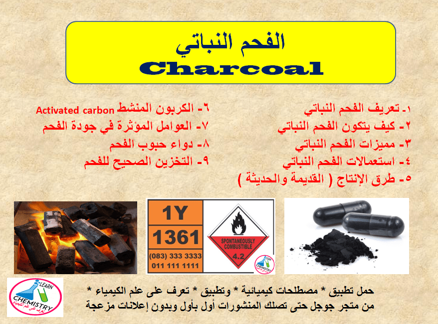الفحم النباتي Charcoal