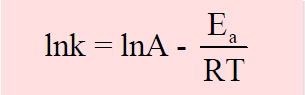معادلة أرهينيوس The Arrhenius Equation