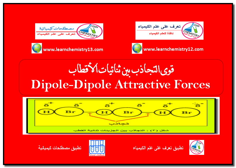 قوى التجاذب بين ثنائيات الأقطاب Dipole-Dipole Attractive Forces