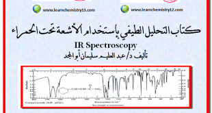 كتاب التحليل الطيفي بإستخدام الأشعة تحت الحمراء IR Spectroscopy