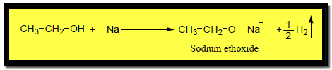 تفاعلات الكحولات - الخواص الكيميائية للكحولات