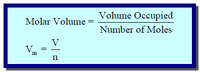 قانون أفوجادرو وحساب الحجم المولاري  Avogadro’s Law and the Molar Volume