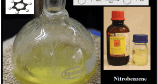 النيتروبنزين Nitrobenzene - تجربة تحضير النيتروبنزين