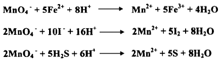 أهم العوامل المؤكسدة فى معايرات الأكسدة والأختزال Oxidizing agents used in Redox titrations