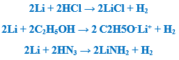 الليثيوم Lithium - الخواص الفيزيائية والكيميائية للليثيوم