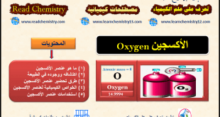 عنصر الأكسجين Oxygen (اكتشافه - تحضيره - خواصه - استخداماته)