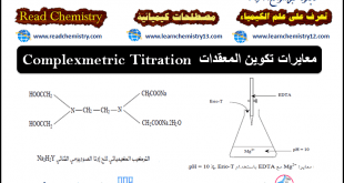 معايرات تكوين المعقدات  Complexmetric Titration