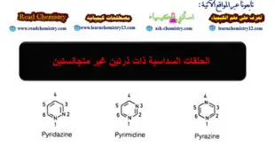 الحلقات السداسية ذات ذرتين غير متجانستين