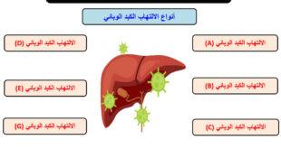 الالتهاب الكبدي الوبائي الفيروسي Hepatitis وأنواعه