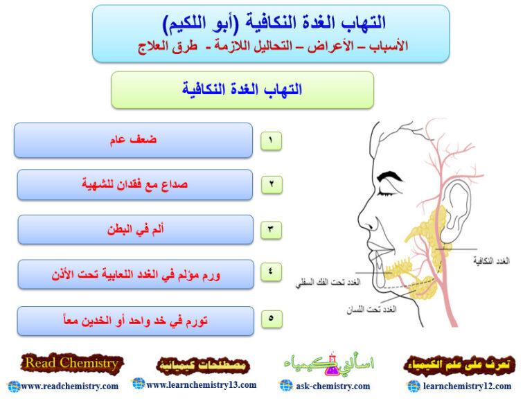 التهاب الغدة النكافية أبو اللكيم الأسباب الاعراض العلاج تعرف على