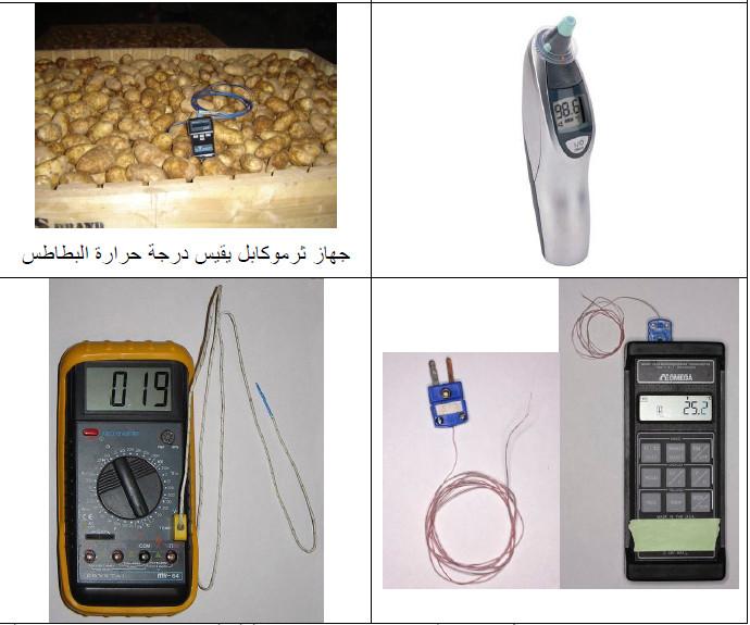 أجهزة قياس درجة الحرارة للمنتجات الغذائية