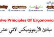 مبادئ الأرجونوميكس الإثنى عشر Ergonomics