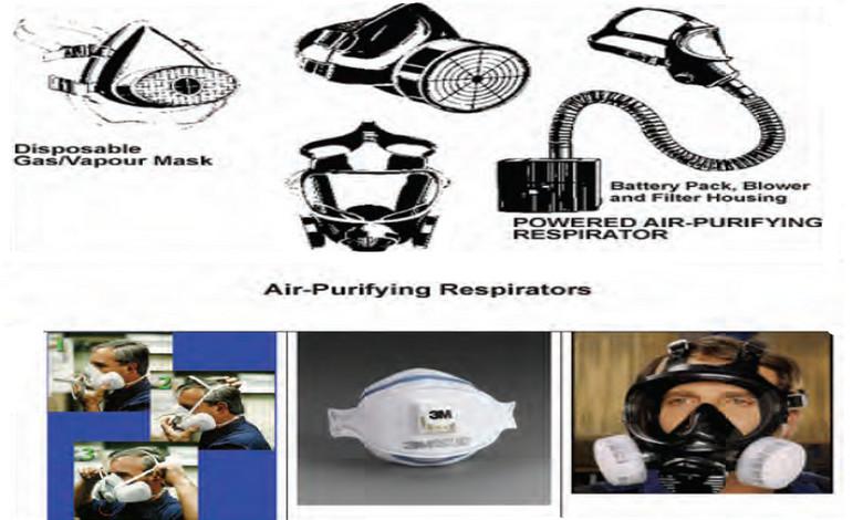 أجهزة التنفس لحماية الجهاز التنفسي - مهمات الوقاية الشخصية PPE