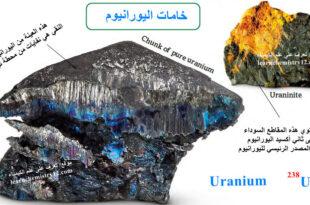 اليورانيوم Uranium – وقود المفاعلات النووية والقنابل الذرية